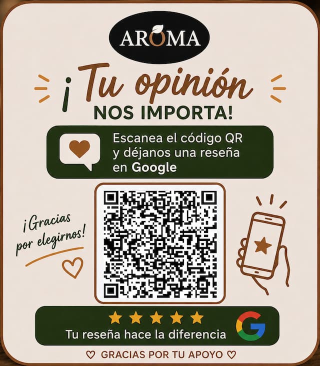 Déjanos una reseña en Google
